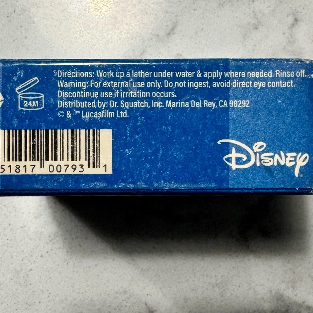 Dr‎ Squatch Limited Edition Only Hope Soap Star Wars Obi-Wan Kenobi Natural Soap